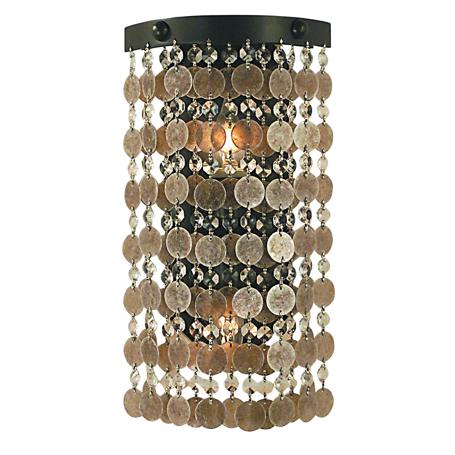 Framburg - 2481 MB - Two Light Wall Sconce - Naomi - Mahogany Bronze