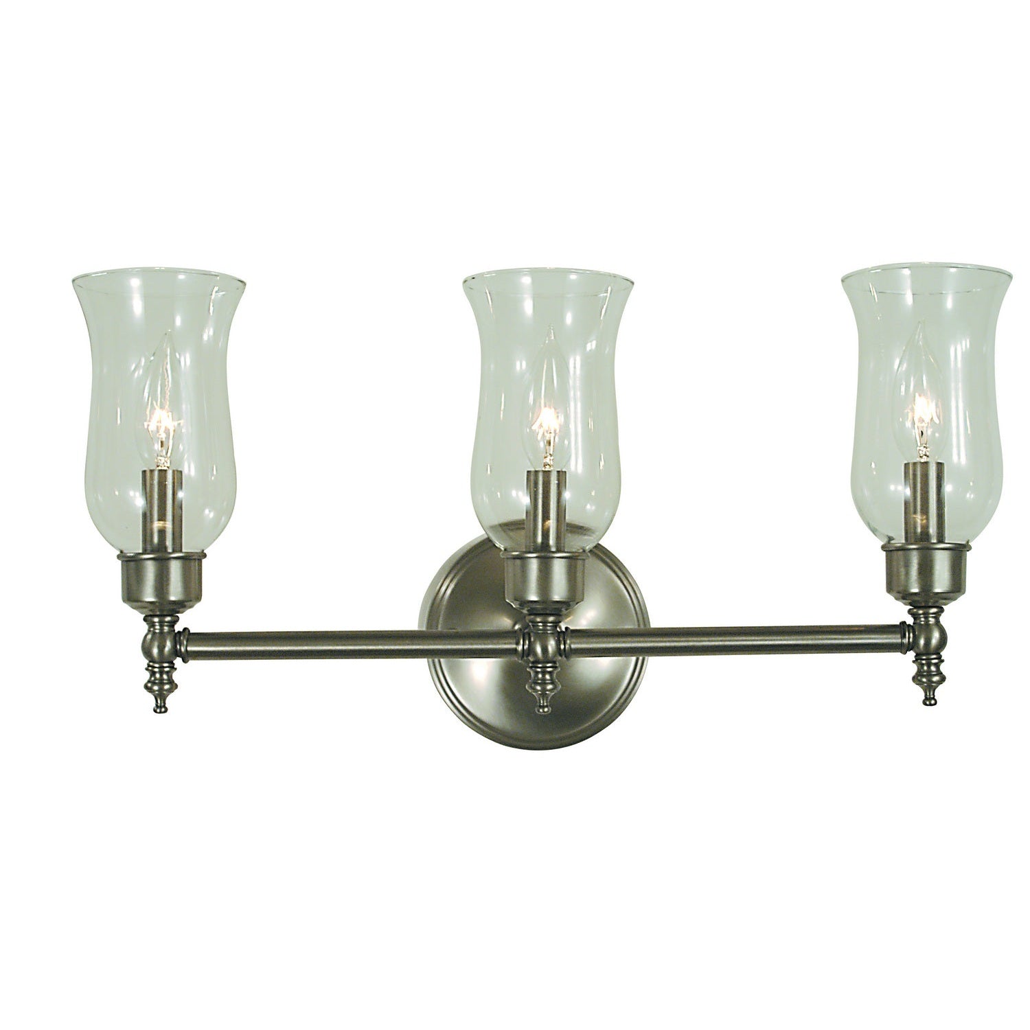 Framburg - 2503 BN - Three Light Wall Sconce - Sheraton - Brushed Nickel