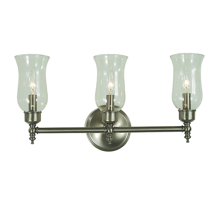 Framburg - 2503 BN - Three Light Wall Sconce - Sheraton - Brushed Nickel