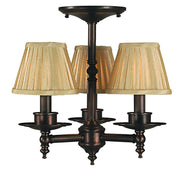 Framburg - 2516 SBR - Three Light Flush / Semi-Flush Mount - Sheraton - Siena Bronze