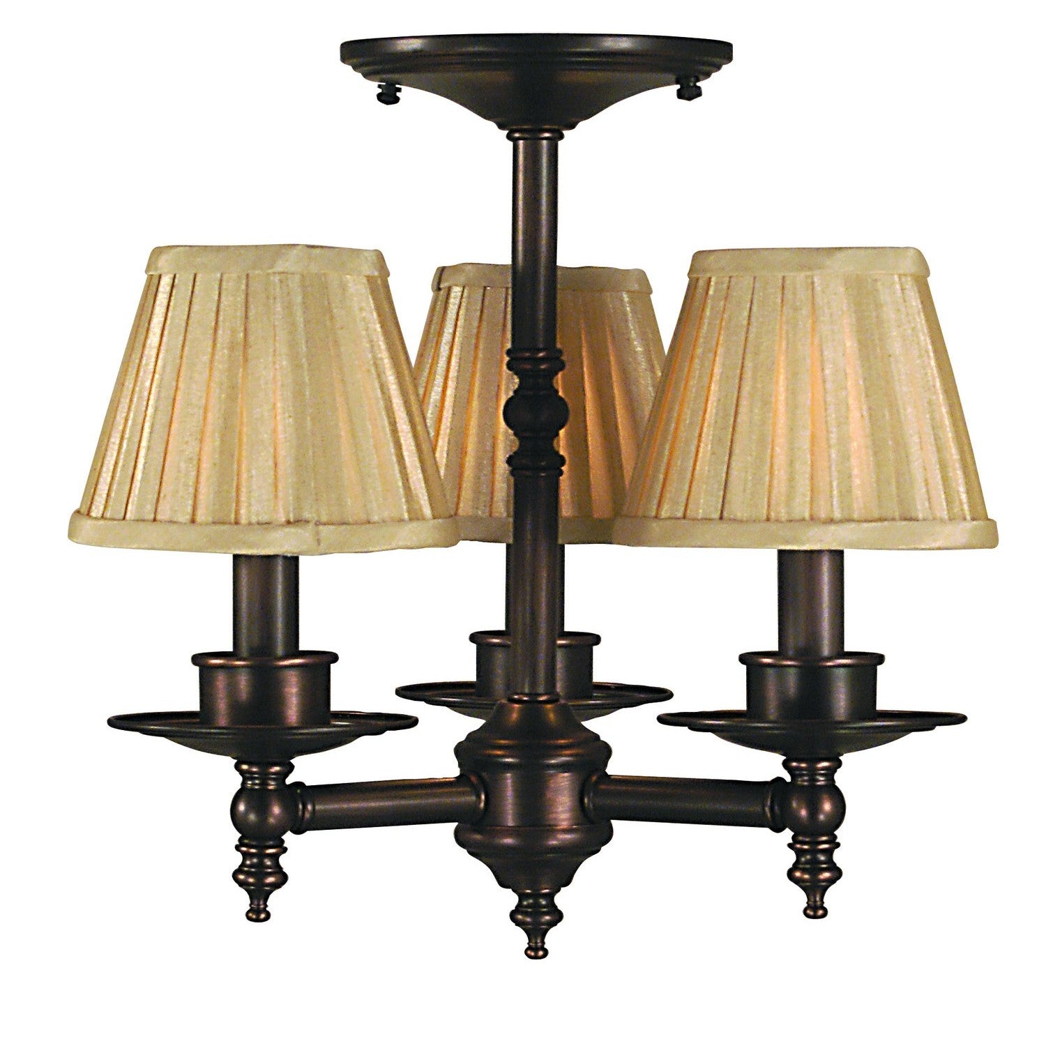 Framburg - 2516 SBR - Three Light Flush / Semi-Flush Mount - Sheraton - Siena Bronze