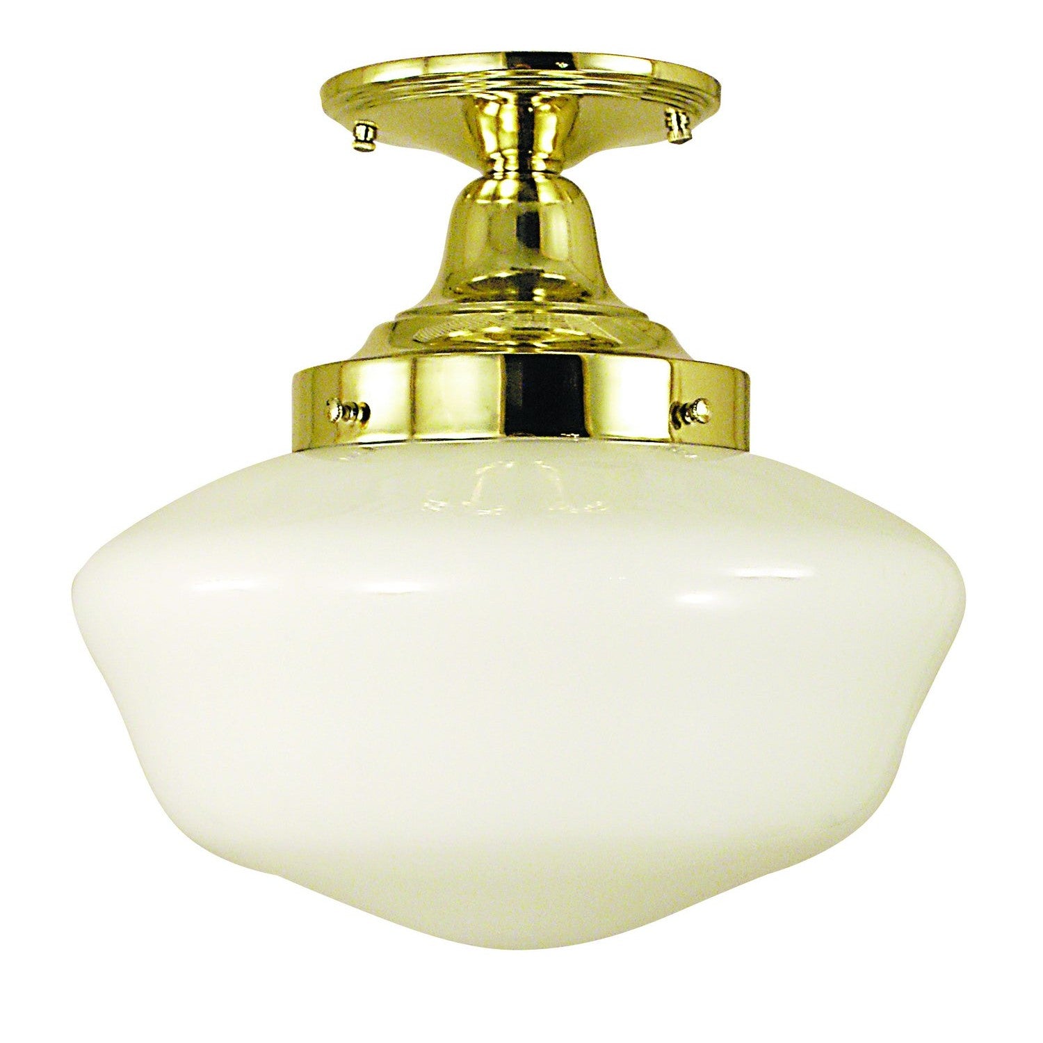 Framburg - 2555 PB - One Light Flush / Semi-Flush Mount - Taylor - Polished Brass