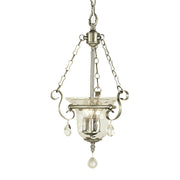 Framburg - 2915 BN - Three Light Pendant - Carcassonne - Brushed Nickel