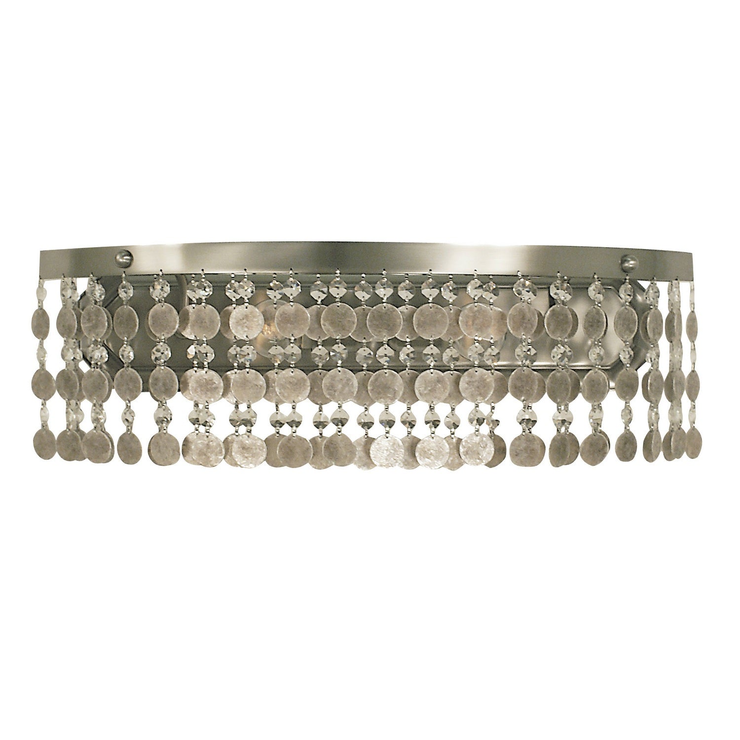 Framburg - 2922 BN - Two Light Wall Sconce - Naomi - Brushed Nickel