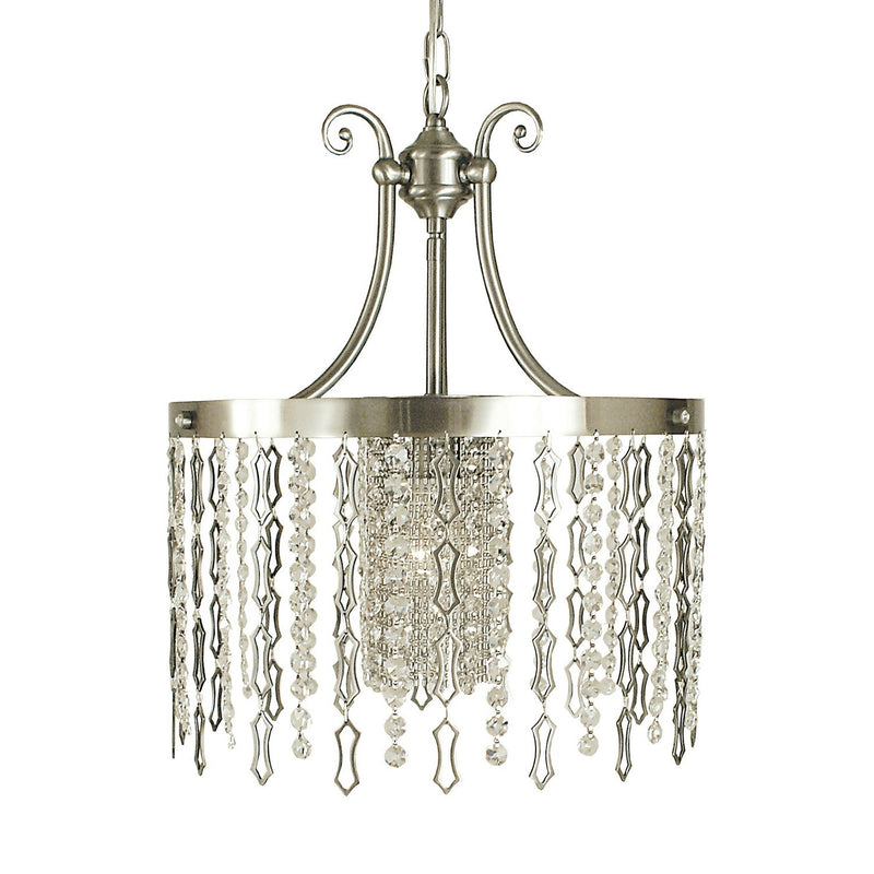 Framburg - 2954 BN - One Light Chandelier - Penelope - Brushed Nickel