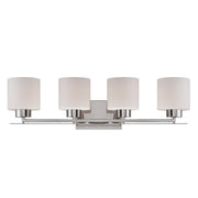 Nuvo Lighting - 60-5204 - Four Light Vanity - Parallel - Polished Nickel