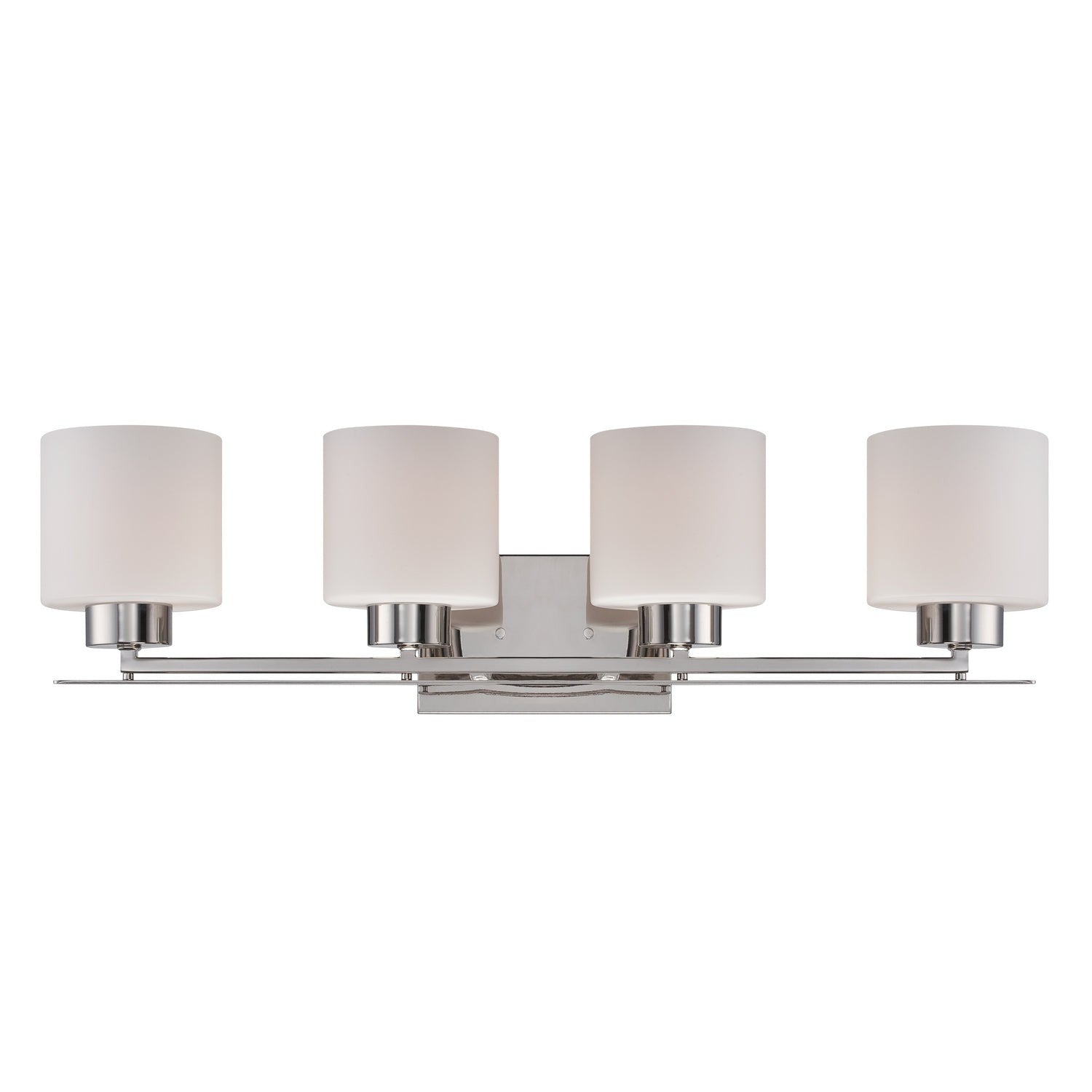 Nuvo Lighting - 60-5204 - Four Light Vanity - Parallel - Polished Nickel