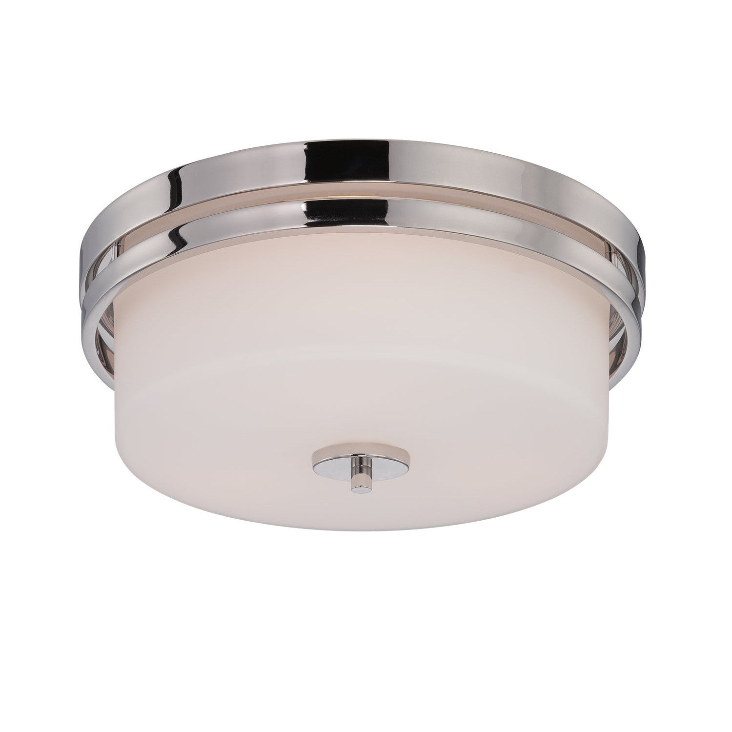 Nuvo Lighting - 60-5207 - Three Light Flush Mount - Parallel - Polished Nickel