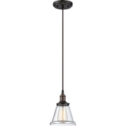 Nuvo Lighting - 60-5502 - One Light Pendant - Vintage - Rustic Bronze