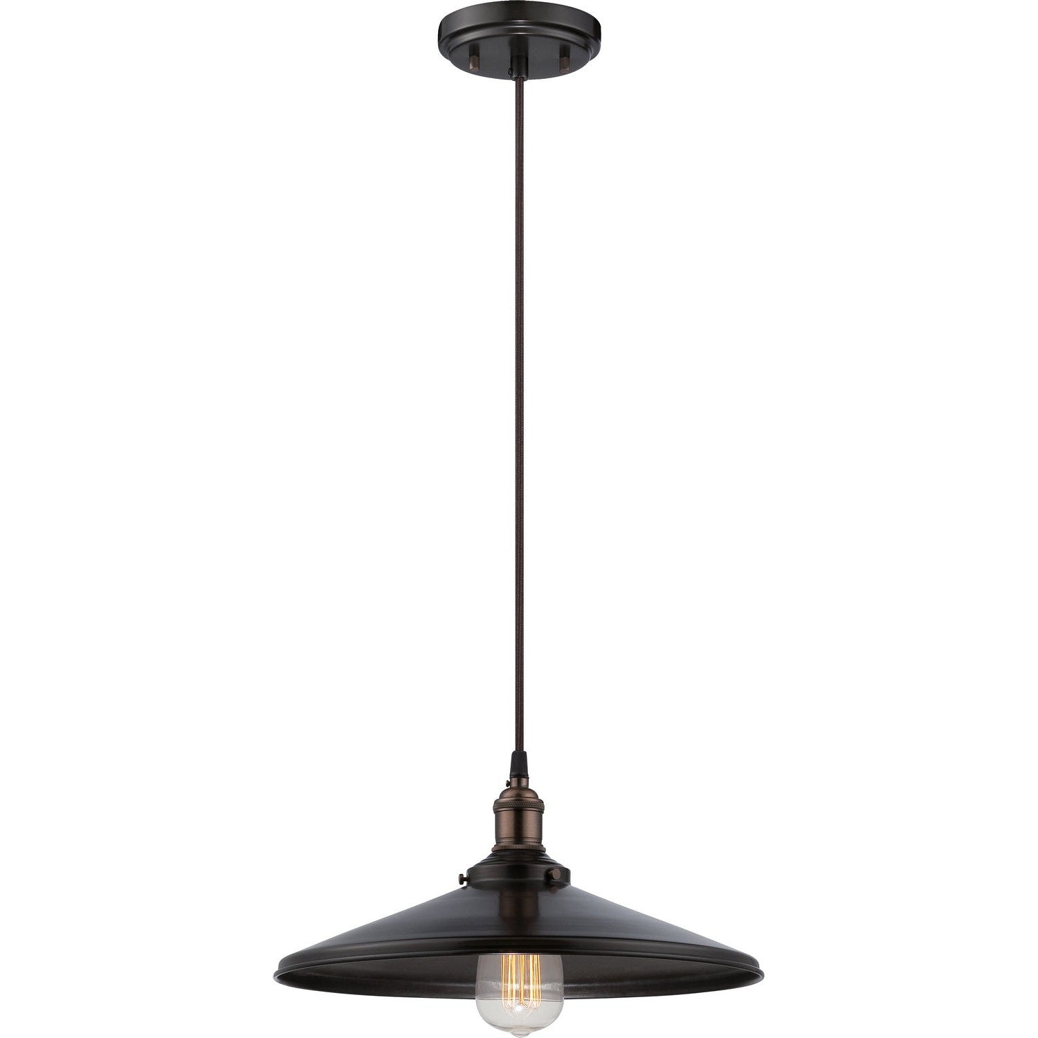 Nuvo Lighting - 60-5509 - One Light Pendant - Vintage - Rustic Bronze