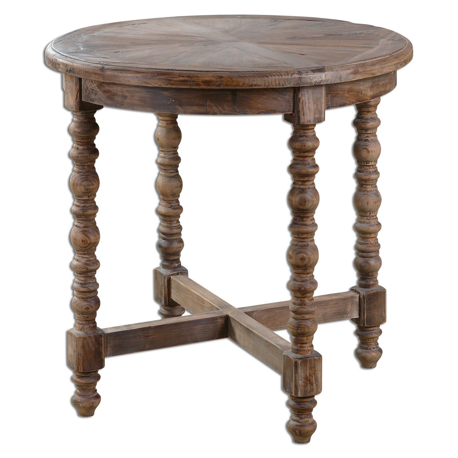 Uttermost - 24346 - End Table - Samuelle - Reclaimed Fir