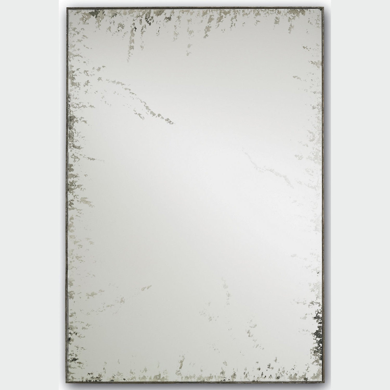 Currey and Company - 1092 - Mirror - Rene - Pyrite Bronze/Antique Mirror