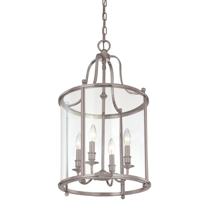 Hudson Valley - 1315-AN - Four Light Lantern - Mansfield - Antique Nickel