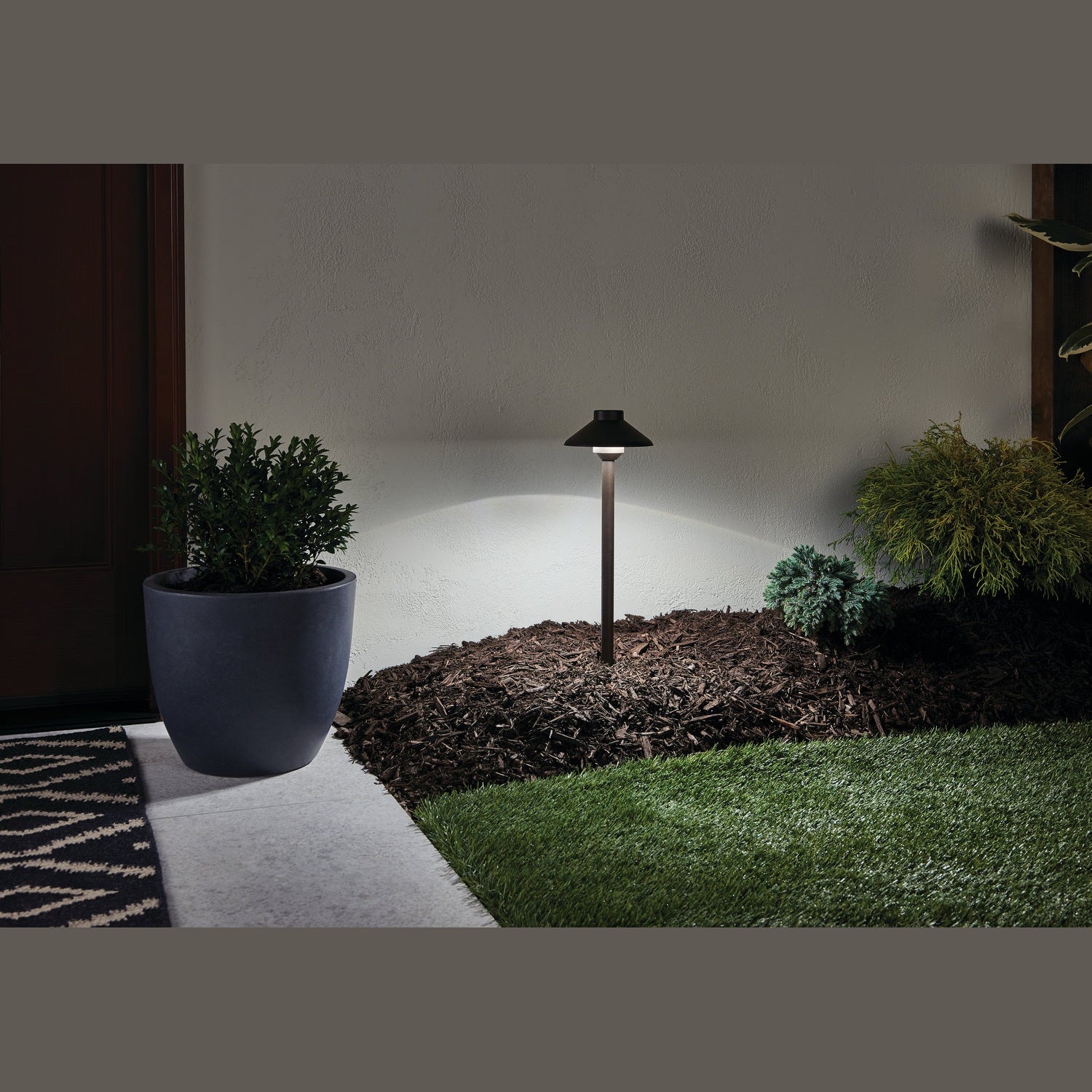 Kichler - 15820AZT27 - LED Path Light - Landscape Led - Textured Architectural Bronze