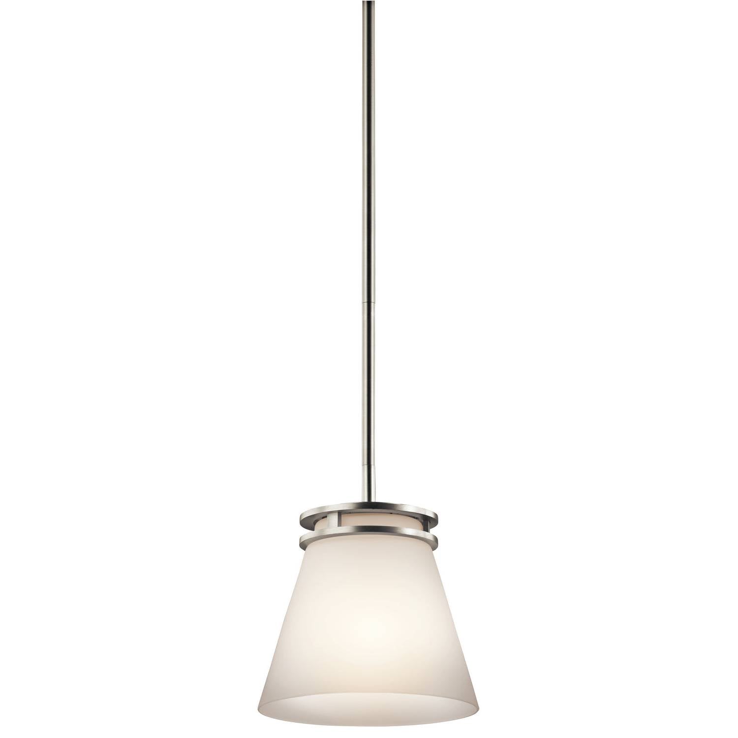 Kichler - 1687NI - One Light Mini Pendant - Hendrik - Brushed Nickel