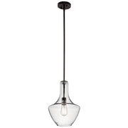 Kichler - 42141OZCS - One Light Pendant - Everly - Olde Bronze