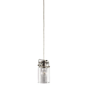 Kichler - 42878NI - One Light Mini Pendant - Brinley - Brushed Nickel