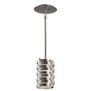 Kichler - 43304NI - One Light Mini Pendant - Roswell - Brushed Nickel