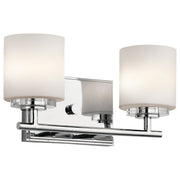 Kichler - 45501CH - Two Light Bath - O Hara - Chrome