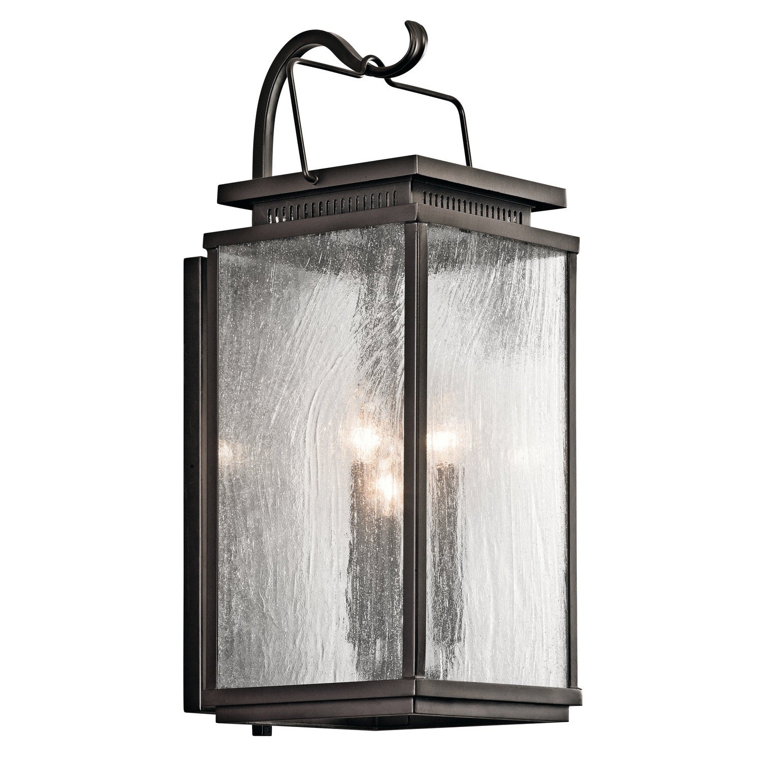 Kichler - 49386OZ - Three Light Outdoor Wall Mount - Manningham - Olde Bronze