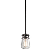 Kichler - 49446AZ - One Light Outdoor Pendant - Lyndon - Architectural Bronze