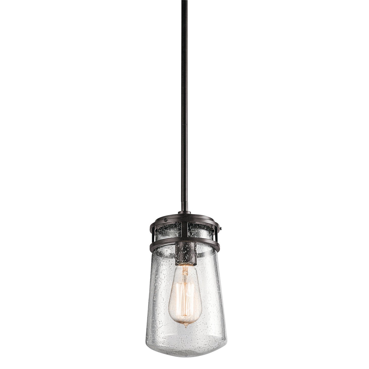 Kichler - 49447AZ - One Light Outdoor Pendant - Lyndon - Architectural Bronze