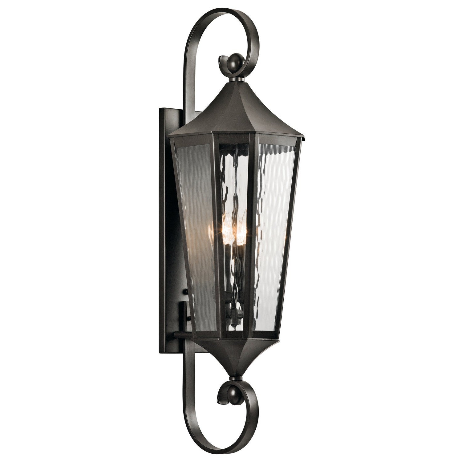 Kichler - 49514OZ - Four Light Outdoor Wall Mount - Rochdale - Olde Bronze