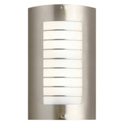 Kichler - 6048NI - Two Light Outdoor Wall Mount - Newport - Brushed Nickel
