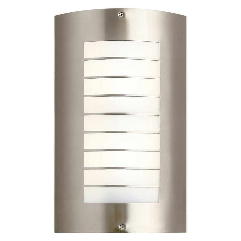 Kichler - 6048NI - Two Light Outdoor Wall Mount - Newport - Brushed Nickel