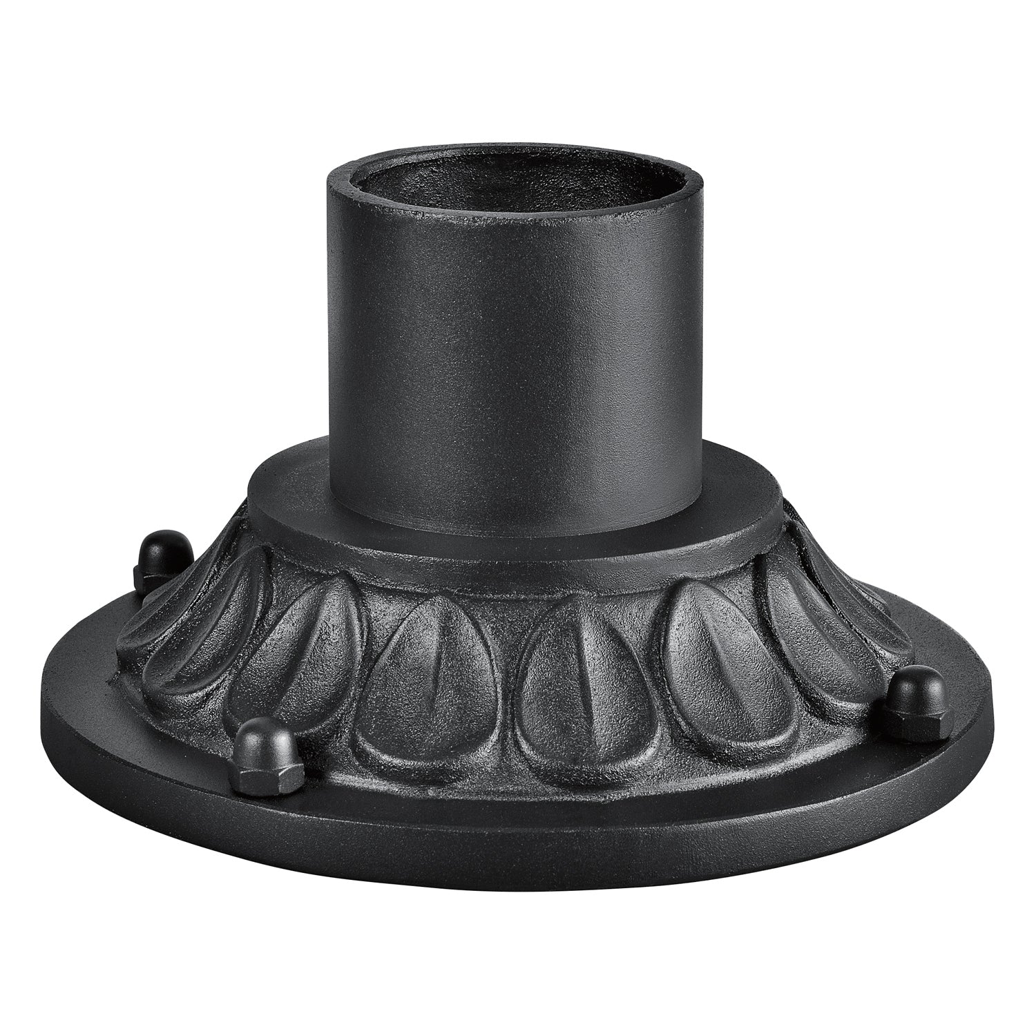 Kichler - 9549BKT - Pier Mount 4 inch - Accessory - Textured Black