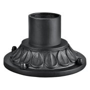 Kichler - 9549BKT - Pier Mount 4 inch - Accessory - Textured Black