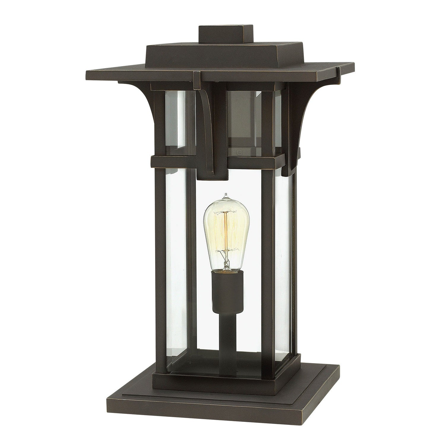Hinkley - 2327OZ - LED Post Top - Manhattan - Oil Rubbed Bronze
