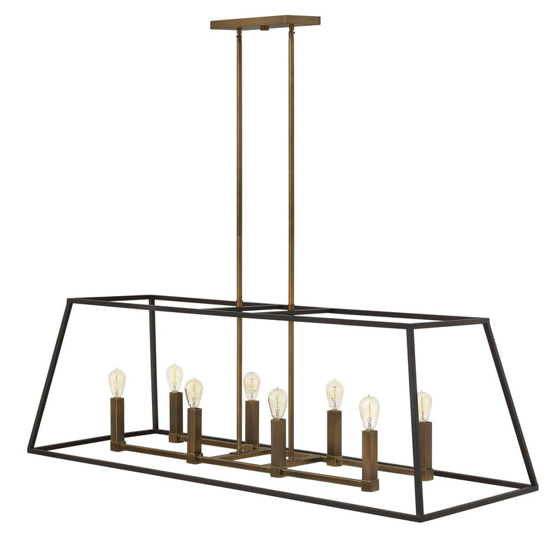 Hinkley - 3338BZ - LED Linear Chandelier - Fulton - Bronze