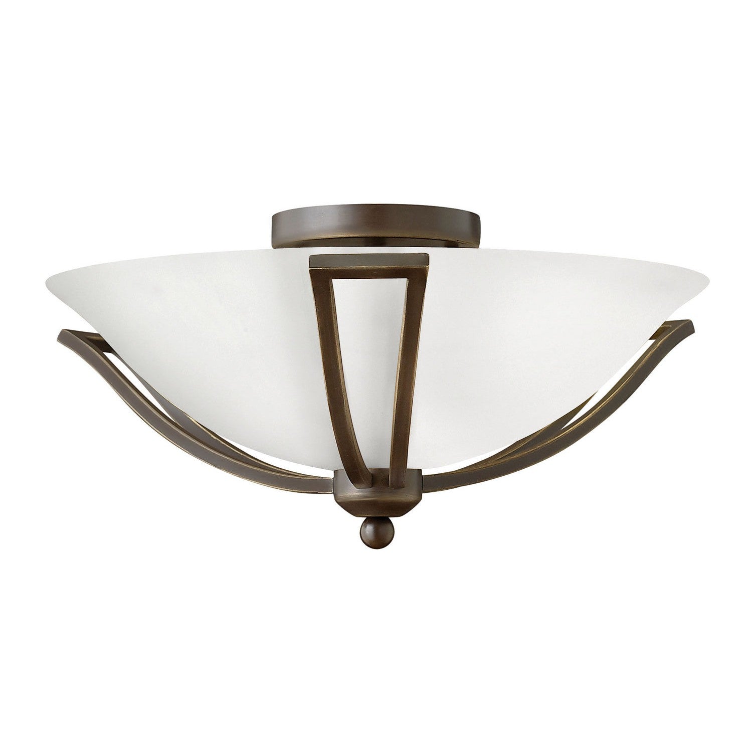 Hinkley - 4660OB-OPAL - LED Flush Mount - Bolla - Olde Bronze