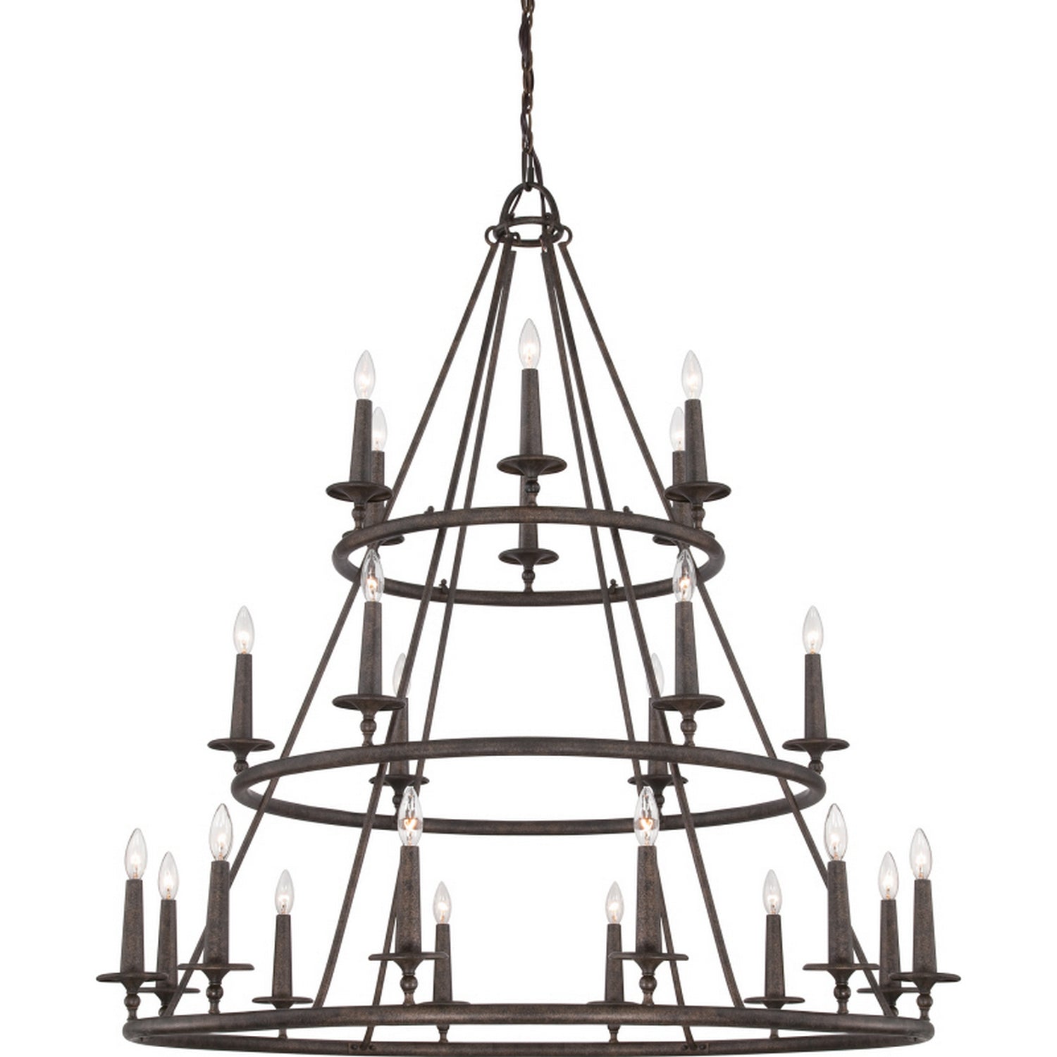 Quoizel - VYR5024ML - 24 Light Chandelier - Voyager - Malaga