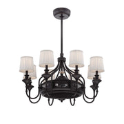 Savoy House - 35-328-FD-13 - Eight Light Fan D'lier - Brisa - English Bronze