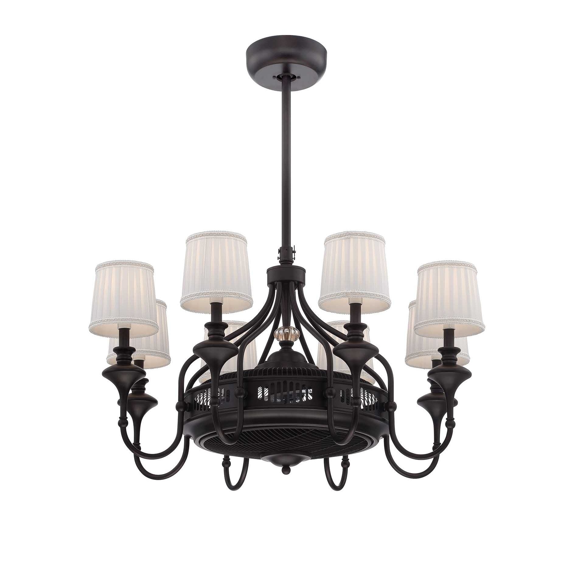 Savoy House - 35-328-FD-13 - Eight Light Fan D'lier - Brisa - English Bronze