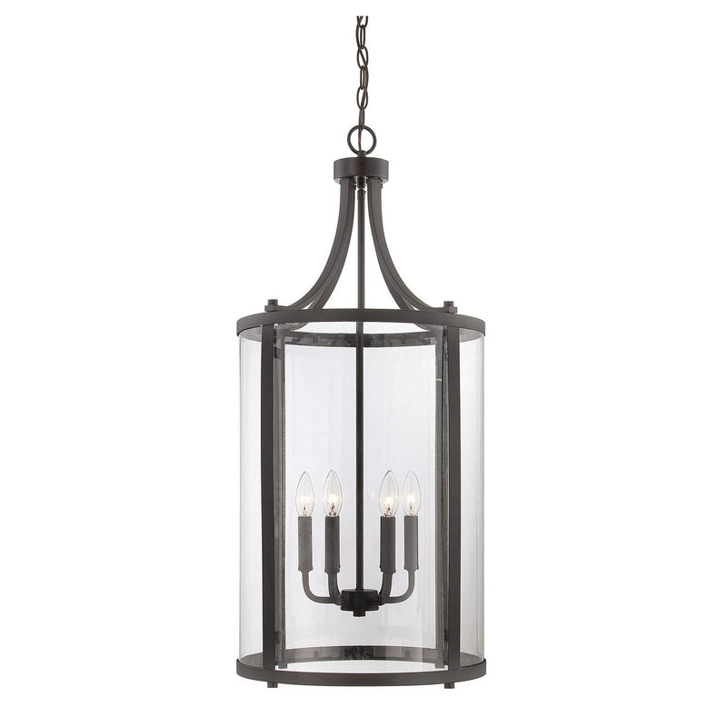 Savoy House - 7-1041-6-13 - Six Light Foyer Lantern - Penrose - English Bronze