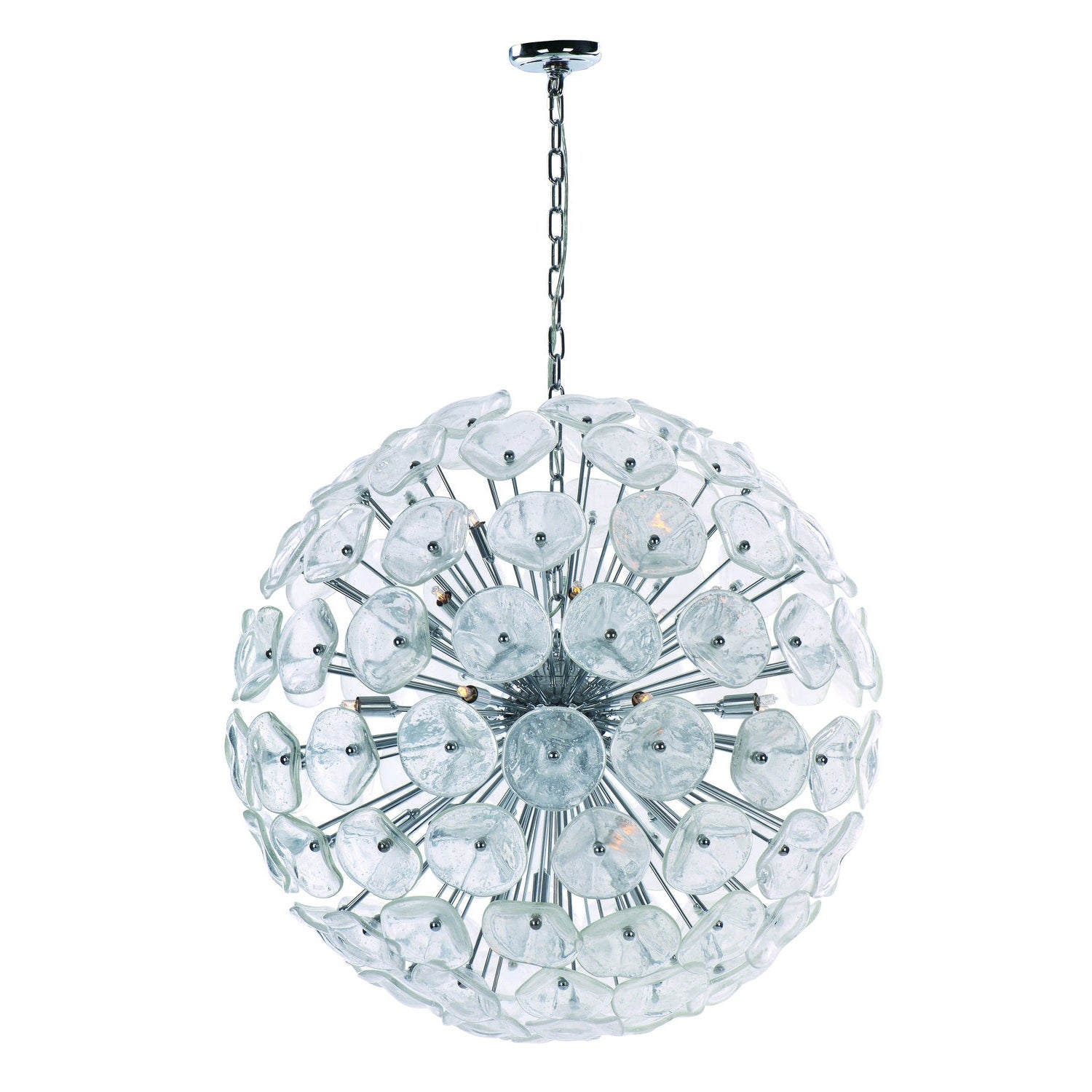 ET2 - E22096-28 - 28 Light Pendant - Fiori - Polished Chrome