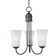 Maxim - 10043FTOI - Three Light Chandelier - Logan - Oil Rubbed Bronze