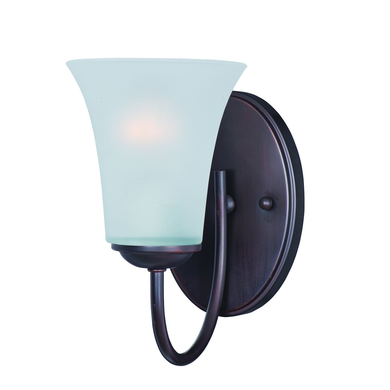 Maxim - 10051FTOI - One Light Bath Vanity - Logan - Oil Rubbed Bronze
