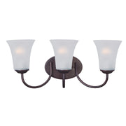 Maxim - 10053FTOI - Three Light Bath Vanity - Logan - Oil Rubbed Bronze
