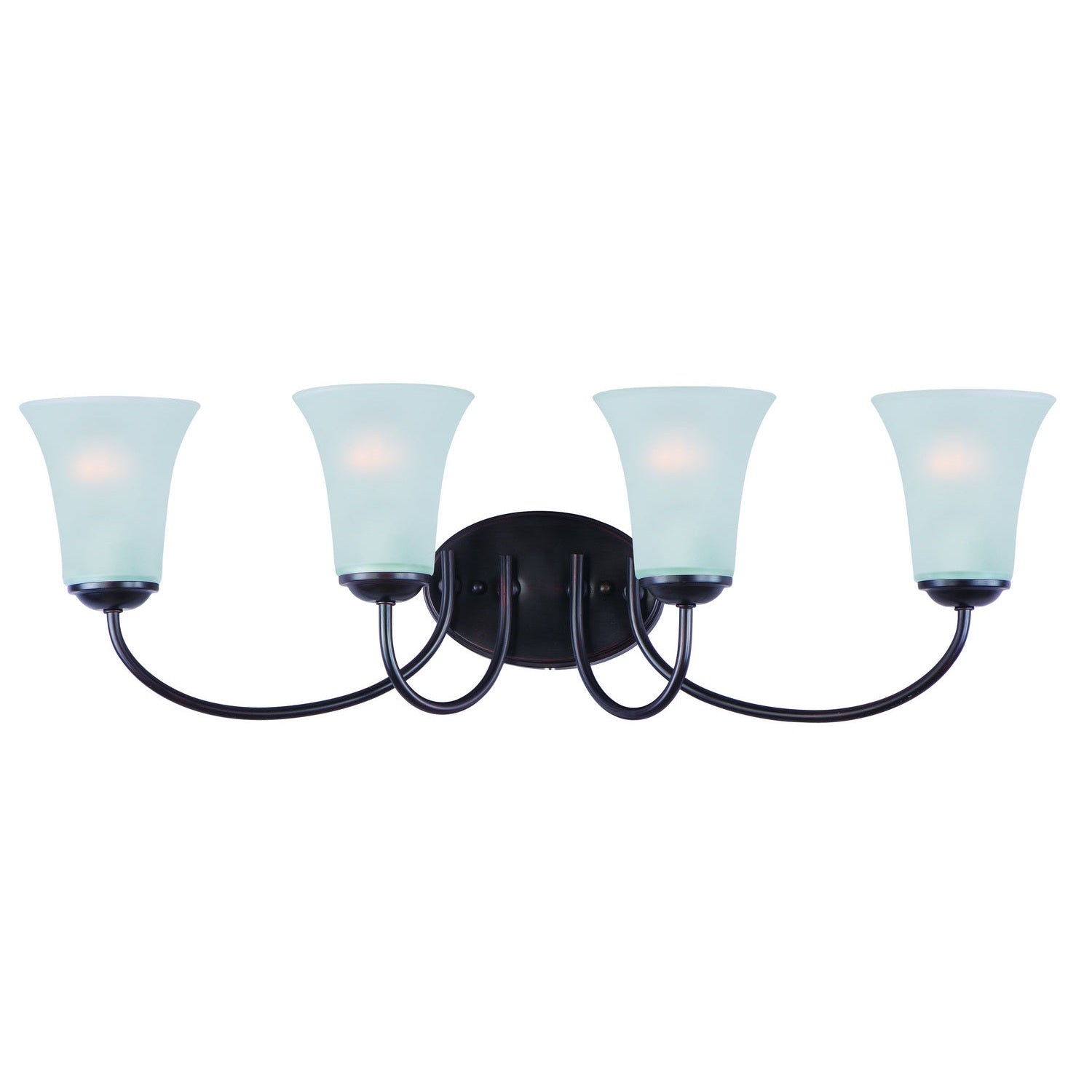 Maxim - 10054FTOI - Four Light Bath Vanity - Logan - Oil Rubbed Bronze