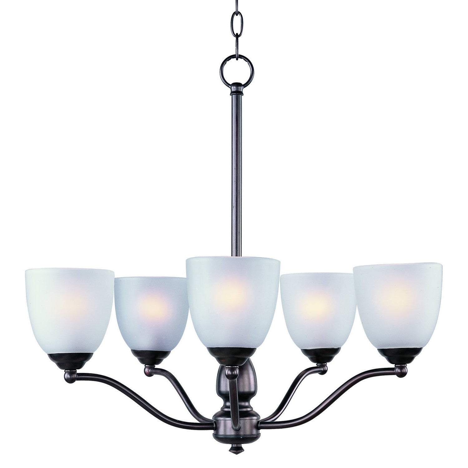 Maxim - 10065FTOI - Five Light Chandelier - Stefan - Oil Rubbed Bronze