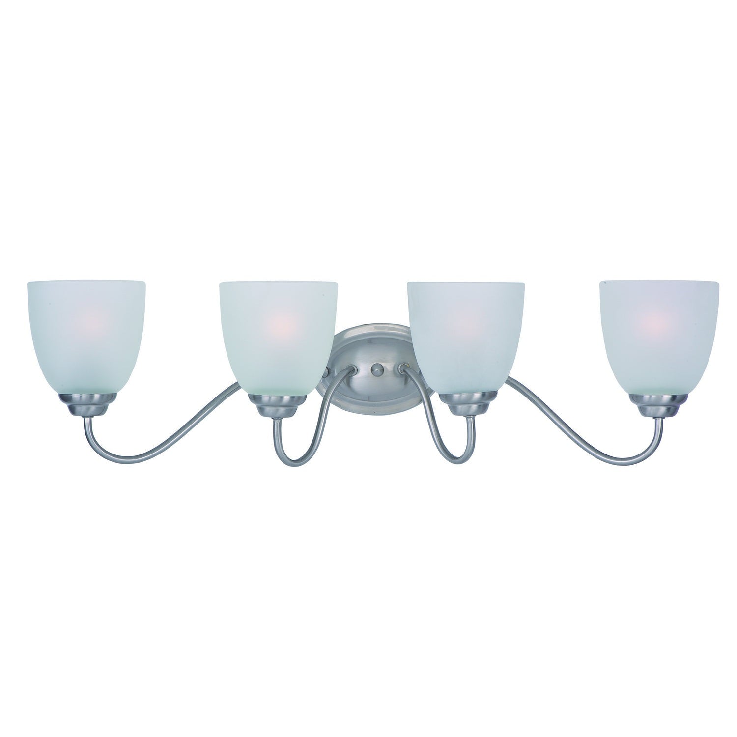 Maxim - 10074FTSN - Four Light Bath Vanity - Stefan - Satin Nickel