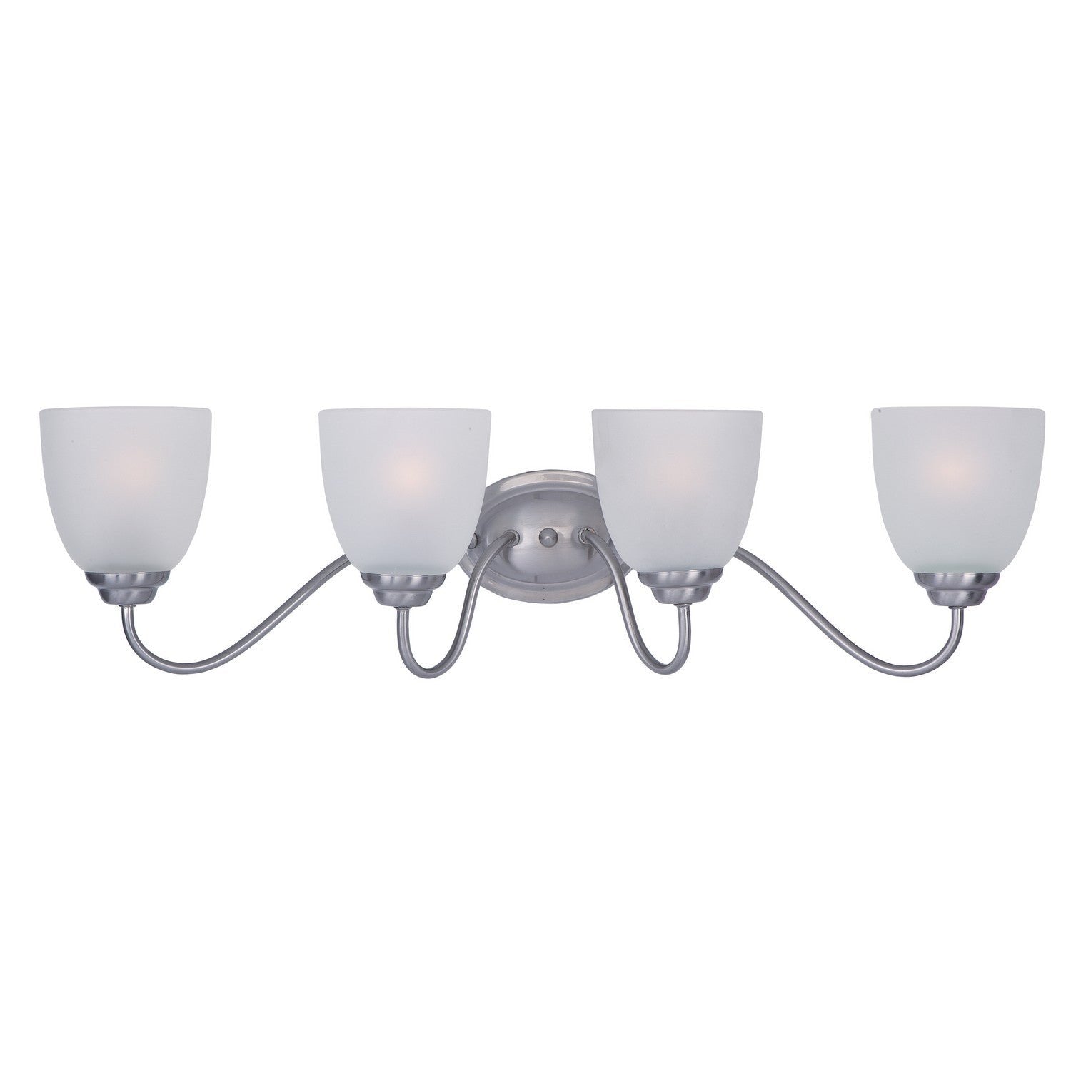 Maxim - 10074FTSN - Four Light Bath Vanity - Stefan - Satin Nickel