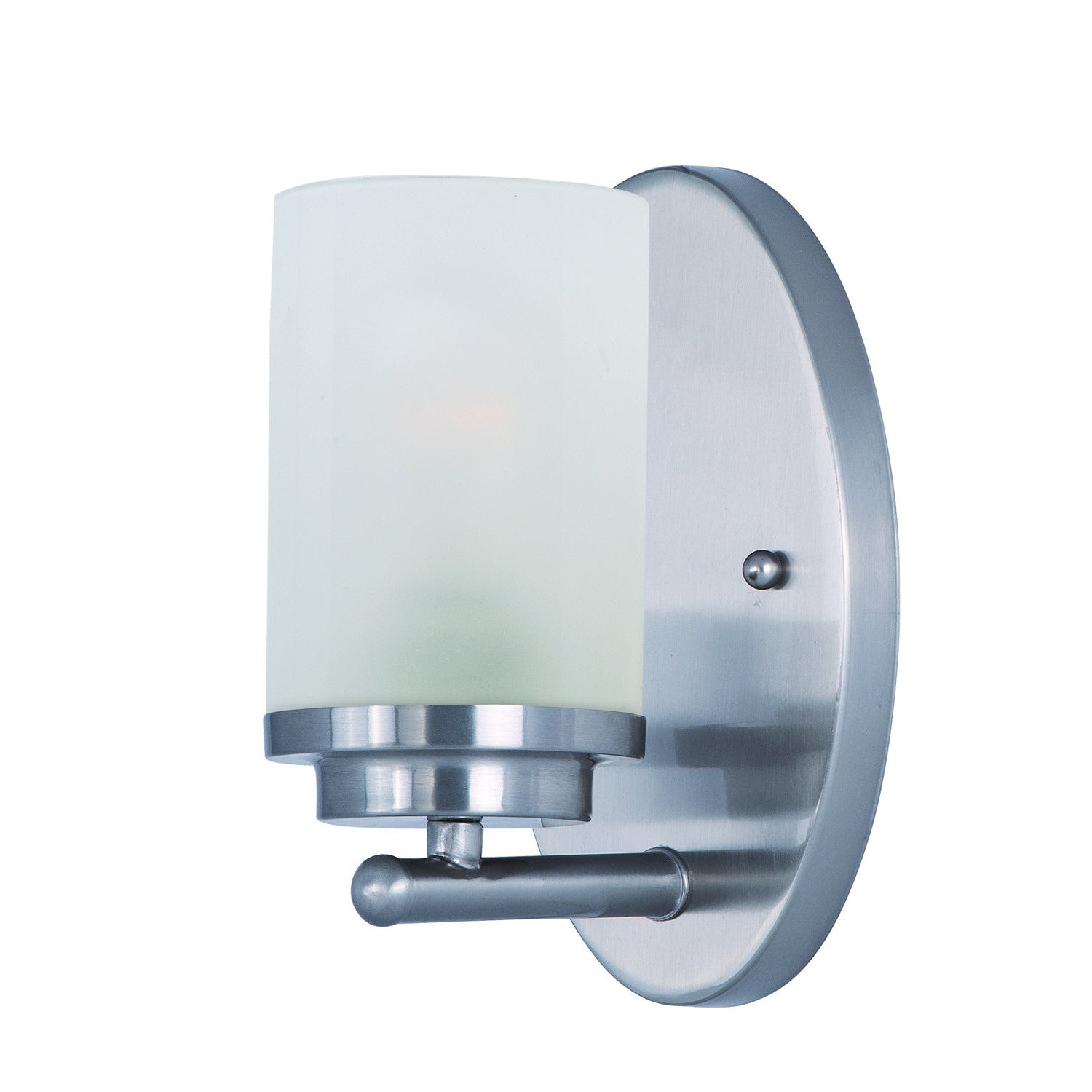 Maxim - 10211FTSN - One Light Bath Vanity - Corona - Satin Nickel