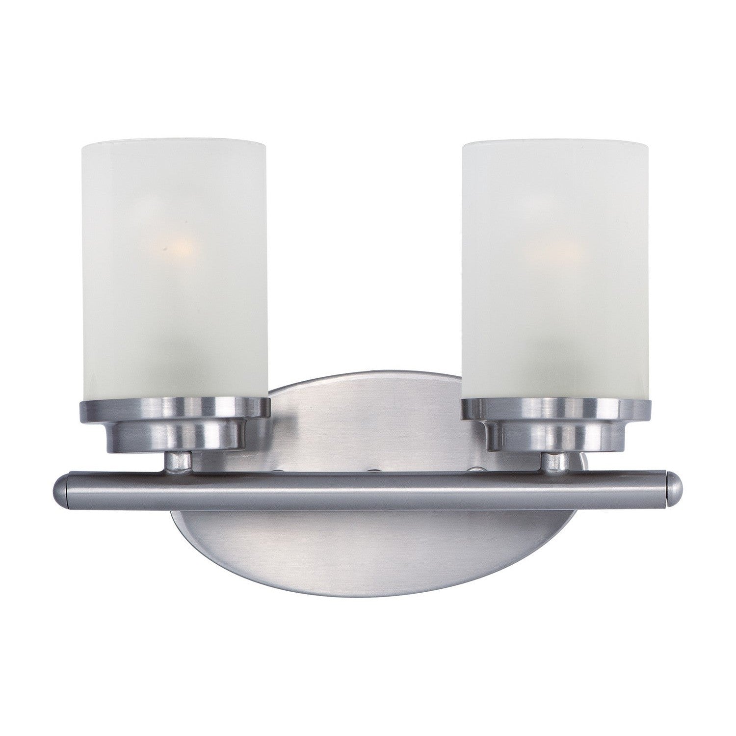 Maxim - 10212FTSN - Two Light Bath Vanity - Corona - Satin Nickel