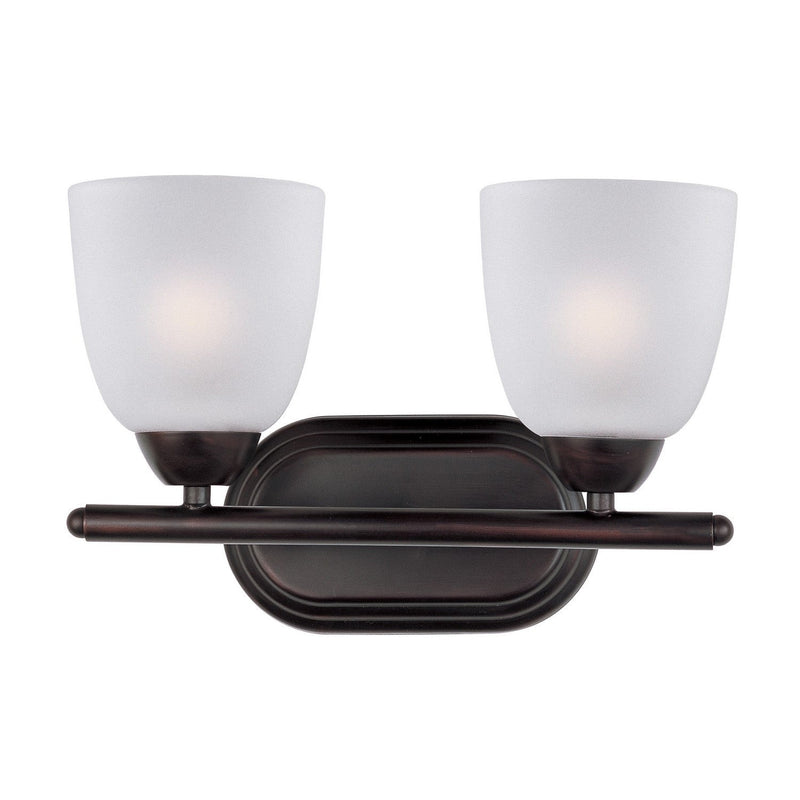 Maxim - 11312FTOI - Two Light Bath Vanity - Axis - Oil Rubbed Bronze