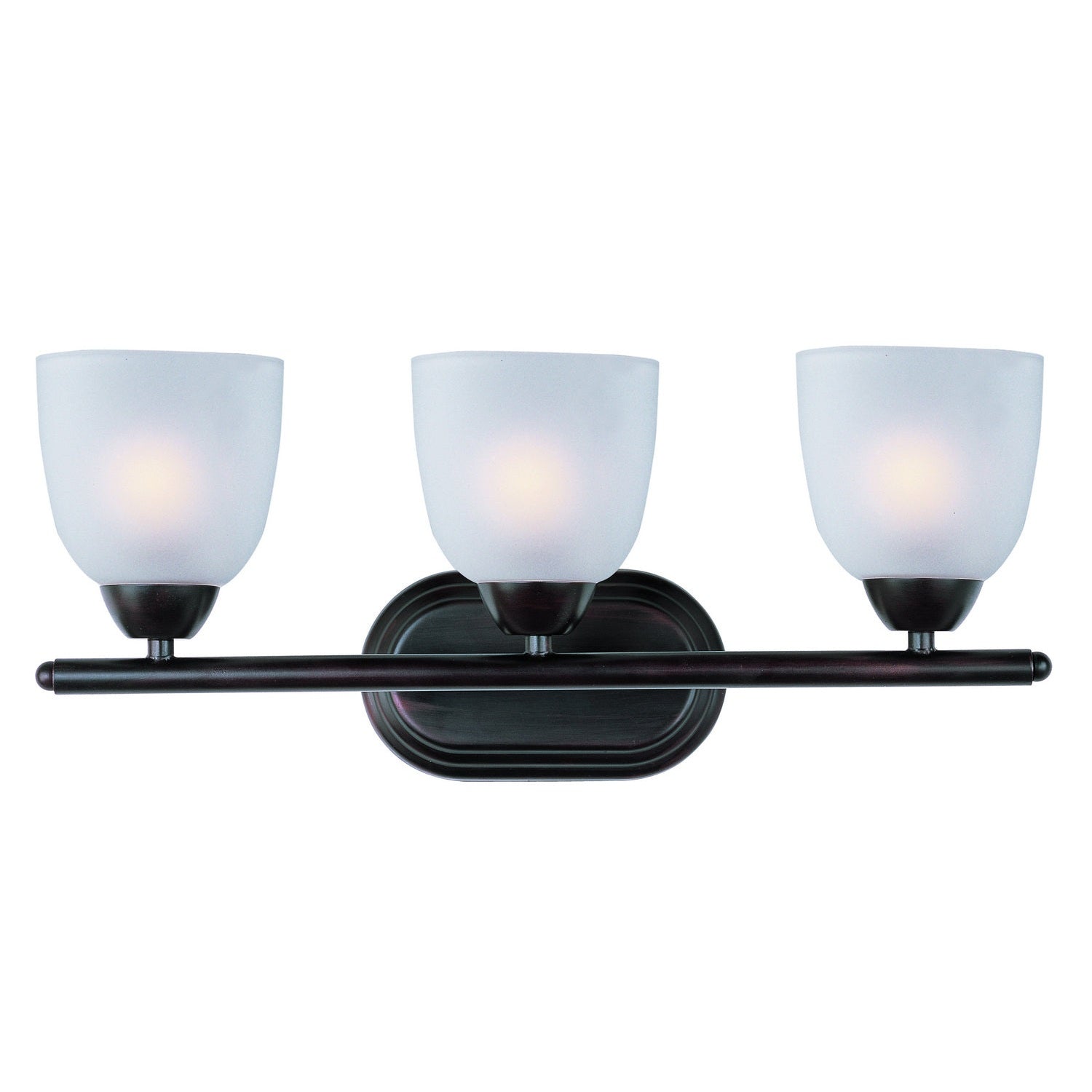 Maxim - 11313FTOI - Three Light Bath Vanity - Axis - Oil Rubbed Bronze